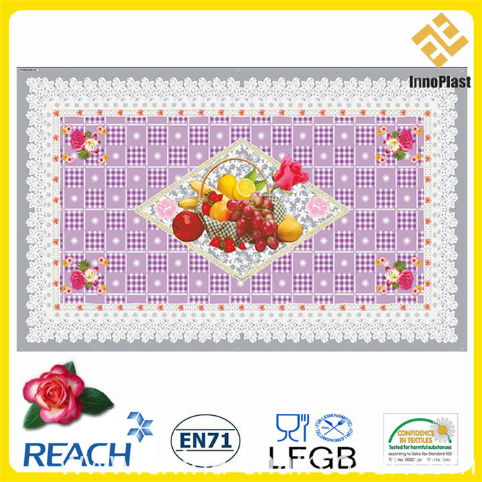 Independ Design PVC Transparent Tablecloth in Roll Factory